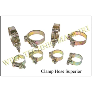 Klem Selang Clamp Hose Superior Zinc Plate Ukuran 3” Inch