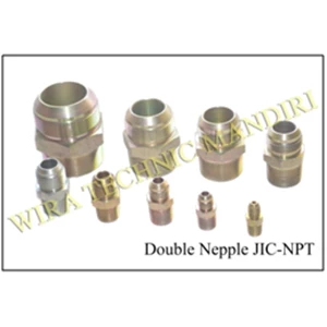 JIC-NPT Double Nepple