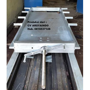 Pintu Air Hot Dip Alat Konstruksi