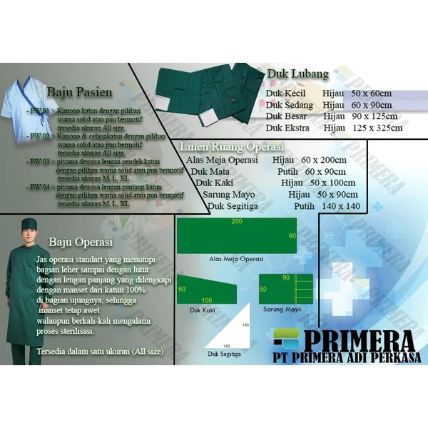Seragam Kerja Baju Pasien Atau Baju Dokter
