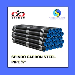 Pipa Baja Hitam SPINDO 1/2 inch