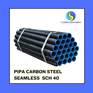 Pipa carbon steel seamless  sch 40