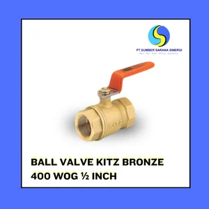 Ball valve kitz Bronze 400 WOG 1/2inch