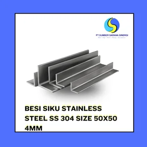 Besi Siku Stainless Steel SS 304 Size 50x50 4mm