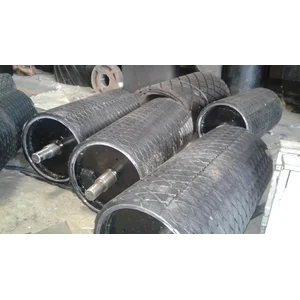 Pulley Conveyor Batu Bara Head Pully dan Tile Pully