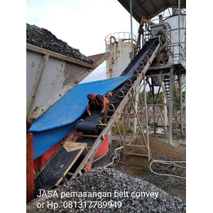 Instalasi Belt Conveyor By PT. Rajawali Mandiri