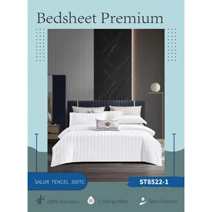 [BEDSHEET] Salur Tencel 60s Fabrics 3cm Width 280