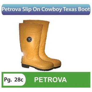Petrova Slip On Cowboy Texas Boot