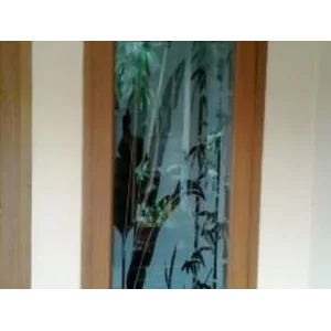 Kaca Film Sandblast Cutting 