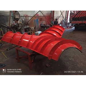 Cetakan Tetrapod Cetakan Beton Pemecah Ombak Kapasitas 13 Ton
