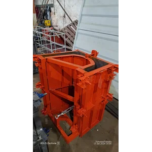 Cetakan Beton U Ditch Dimensi 60 x 60 x 60