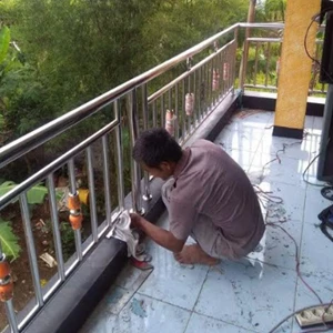 Stainless Steel Balcony Stair Railing