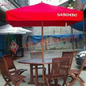 Umbrella garden and promotion tent