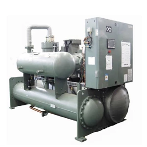 Water Cooled Screw Chiller R134a Flooded