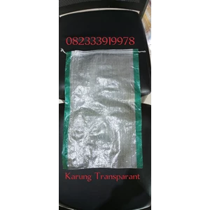 Karung plastik Transparant 35x55 ( 10 kg ) Surabaya 