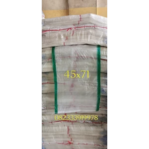 Karung beras plastik transparant 25 kg Surabaya 