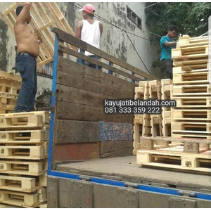 Kayu Bekas Palet Jati Belanda atau Jati Londo   Per Kubik