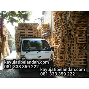 Kayu Bekas Palet Jati Belanda atau Jati Londo   Per Kubik