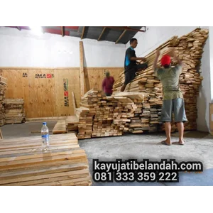 Kayu Bekas Peti Kemas Jati Belanda   Per Kubik
