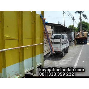 Kayu Bekas Palet Jati Belanda  Ukuran 2x14x110 cm  Per Batang