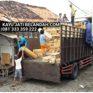 Kayu Bekas Palet Jati Belanda  Ukuran 2x14x110 cm  Per Batang