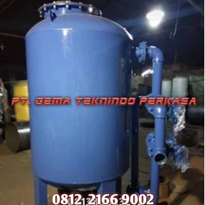 Sand Filter Tank 4 m3 - Karbon Filter Tank 4 m3 - Tangki Filter 4 m3 - Filter Air 4 m3
