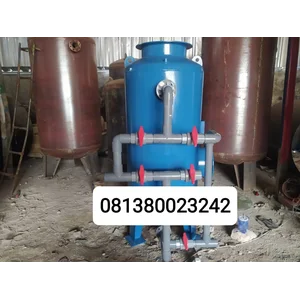 Sand Filter Tank 35 m3 - Karbon Filter Tank 35 m3 - Tangki Filter 35 m3 - Filter Air  35 m3