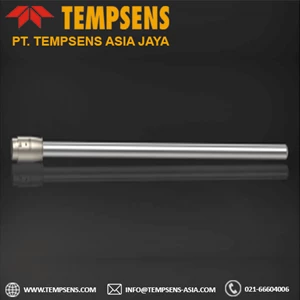 Pt100 RTD with 3 Pin Connector/Simplex/8mm Dia/SS316/750mm Length (R-341)