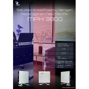 Komputer Mini Pc Fujitech Mpx 3800 - PT Fujitech Network Solution - DKI ...