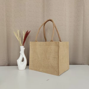 Spunbond Bag Tote Bag Burlap Sack Premium Jute Jute Bag Tote Bag Custom Tote Bag Souvenir Bag Jute Bag Import (L)