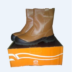 Safety Shoes Kings Boots Brown