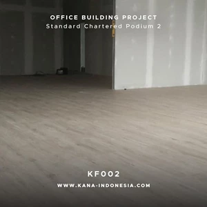 Lantai Kayu Vinyl Kana SPC Flooring KF002 untuk Ruang Kantor