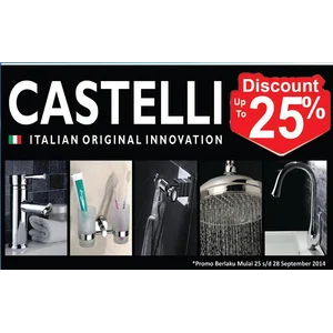 Keran Dan Aksesoris Kamar Mandi Castelli