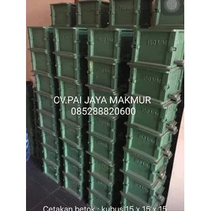 Cetakan Kubus Beton Abs / Concrete Cube Mold 