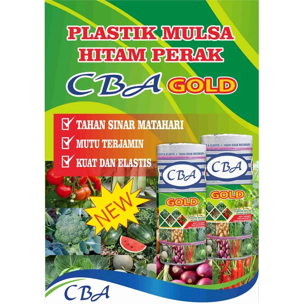 MEDIA TANAM PLASTIK MULSA PERTANIAN CBA GOLD