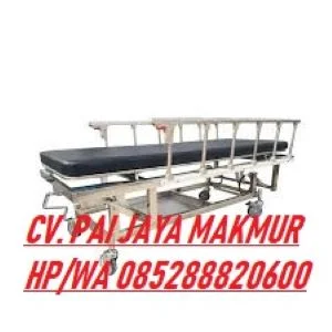 Tandu medis Stainless Steel CE Lulus Populer di Rumah Sakit