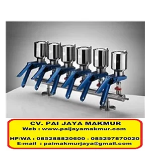 AZZOTA VACUUM FILTRATION MANIFOLD 6-BRANCH Cat. MBM-6