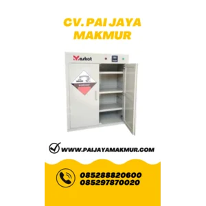 MASKOT Acid Cabinet / Lemari Asam Penyimpanan Bahan Kimia 400 Liter