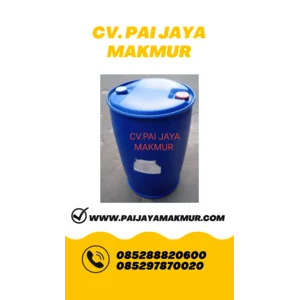 DRUM BIRU PLASTIK 200 LITER DIMEDAN