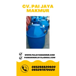 Septic Tank Bio Bulat Fiberglass