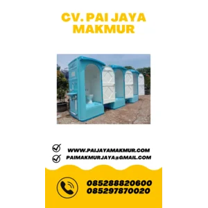 Toilet portable fiberglass untuk umum