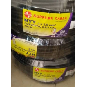 NYY POWER CABLE 3 X 2.5 MM SUPREME BRAND 600 / 1000 V