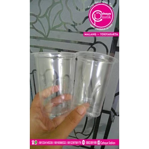 Gelas Plastik 240 ml ( Cup air mineral)