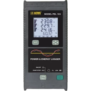Power and Energy Demand Logger (w/LCD Display) Only AEMC PEL 103