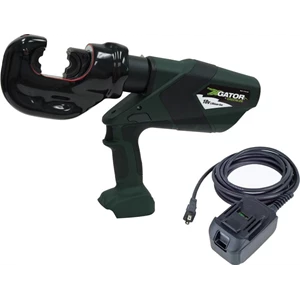 12 Ton Crimper (42mm Opening - PVC Covered Head) Greenlee EK1240CLX230 with 230V Corded Adapter (Does Not Include Batteries/Charger)