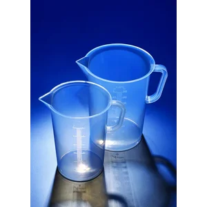 Gelas Ukur - Jug with Moulded Graduation - Polypropylene (Beaker with Handle) - Azlon