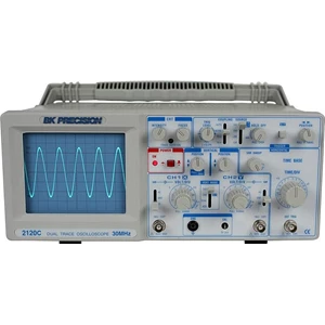 BK Precision 2120C - 30 MHz Dual Trace Oscilloscope with Probes