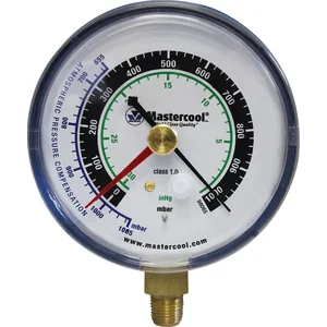 Mastercool 98065 Analog Vacuum Gauge- 1/8" NPT Male Thread Fitting