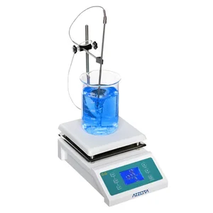 Azzota Digital Ceramic Magnetic Stirrer with Hotplate with LCD Display 5000ml - 2000rpm Cat. TIR-5D