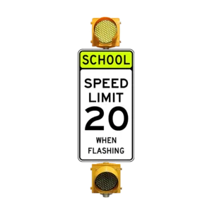 RADARSIGN - AC Flashing Beacon